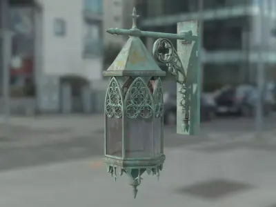 Old Lantern 3D model