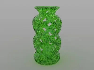 Vase II Free 3D model