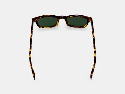 Samir Sunglasses in Black Oak Tortoise 3D model