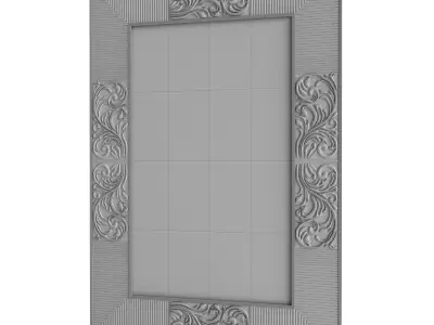Wall mirror 3D model