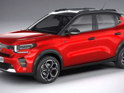 Citroen e C3 2024 3D model