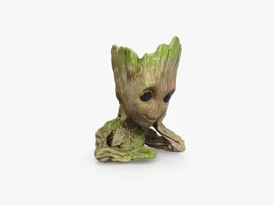 Groot Sculpture 3D model