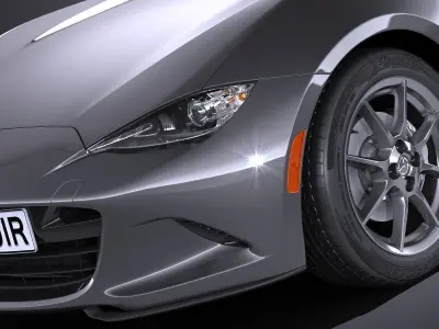  Mazda MX-5 RF 2017 3D model