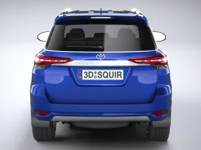 Toyota Fortuner v2 2021 3D model