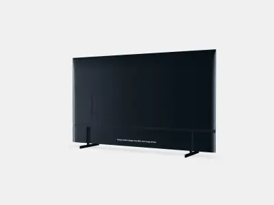 85-inch Crystal UHD 4K Smart TV DU8000 with Tizen OS 2024 3D model