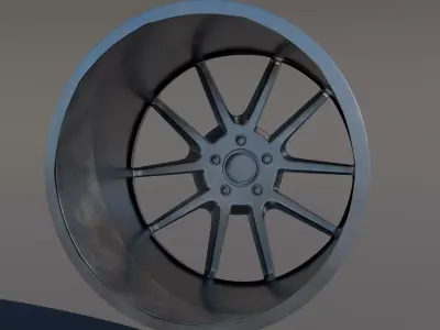 Alloy Rim Off Road 3D model