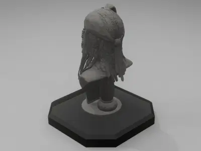 Jack Sparrow Bust 3D printable STL file  3D print model