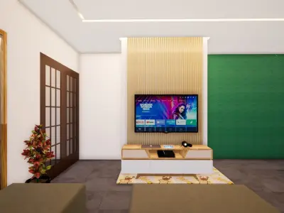 Small villa house  3D model