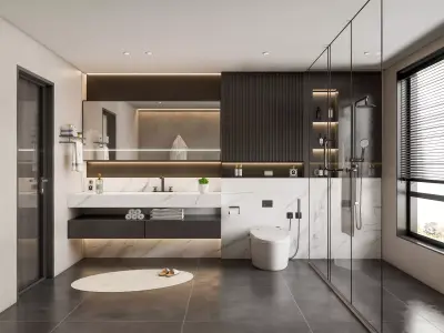 Bathroom 85 3D model