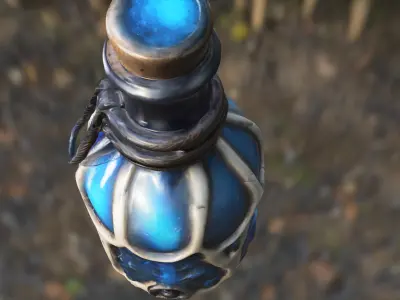 Eldritch Essence Bottle 3D model