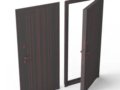 Risala Door 3D model