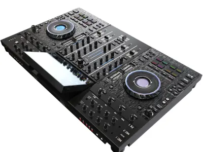 DJ Turntable 3D model