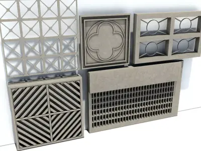 Architectural Details Pack01 3D model