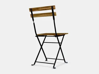 TARNO Terne Outdoor Chair Low-poly 3D model