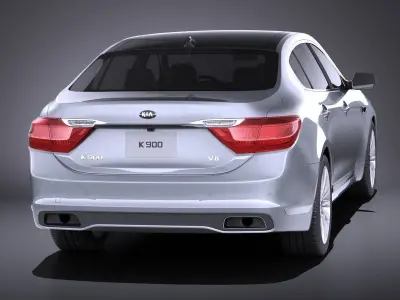 Kia K900 2017 VRAY 3D model