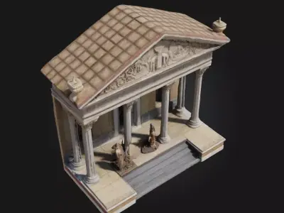 Roman Senate Model Power and Prestige of Ancient Rome 3D model