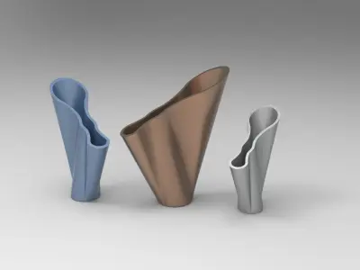 ARC VASE 3D model