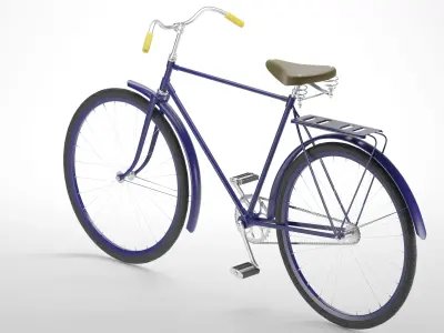 Bicycle 3D model 3D model by pentatonika