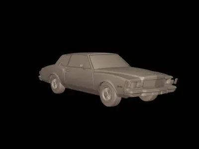 chevrolet monte carlo 1978 3D print model