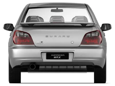 Subaru Impreza WRX 2001 3D model