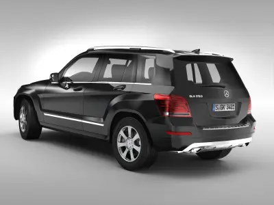 Mercedes Benz GLK Class 2012 - 2015 3D model