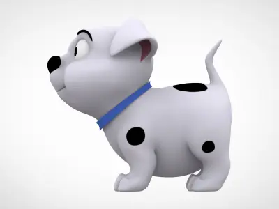 Rolly Low-poly 3D model