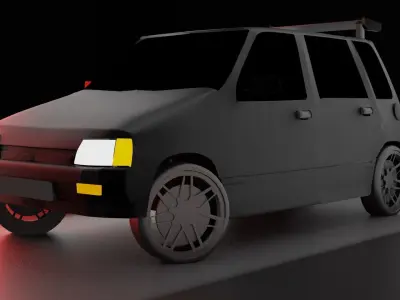 car tico Free 3D model