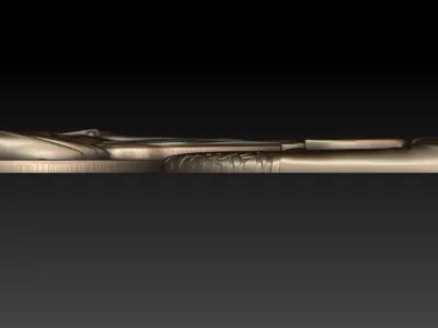 Saint Bademus of Persia 3D model