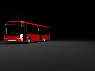 City bus 3D model
