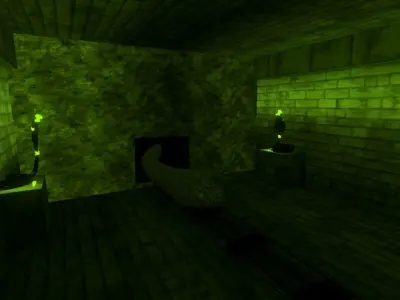 Snake Python Low-poly 3D model