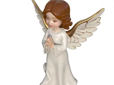Christmas Angel Figurine  3D print model