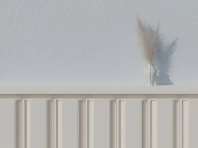 Wall Partition for your interior Low poly 3 3D model