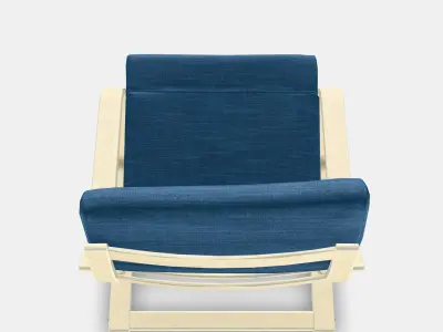 POANG Armchair 33 Low-poly 3D model