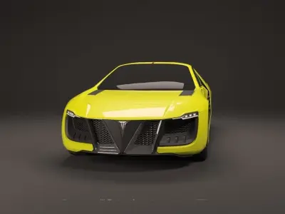 Cayper concep car 3D model