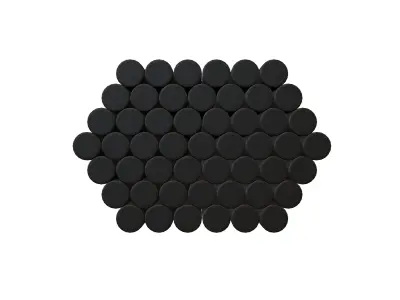Steel Round Bars v1 007 Low-poly 3D model