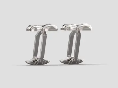 Cufflinks CF L 001 B1 3D print model