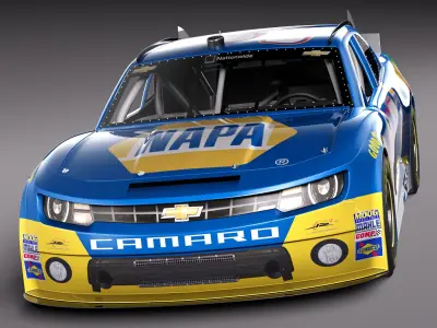 Chevrolet SS Nascar 2014 Cheerios 3D model