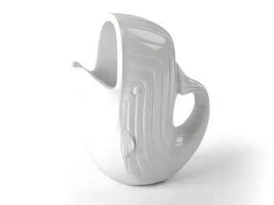 Whale Water Pitcher Free 3D model