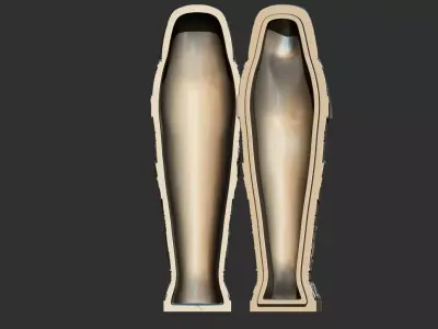 Egyptian Horus Sarcophagus statue 3d printable model 3D print model