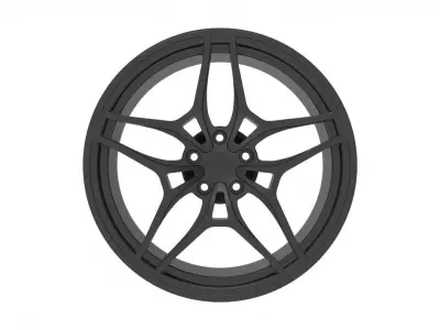 McLaren 720S front wheel rim 3D print model