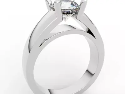 Unique Engagement Rings 3D print model