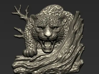 Attacking Leopard A72 3D print model