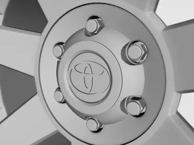 Wheel For Toyota 4Runner Trail Original 3D model