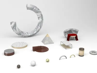 Abstract Theme 3D model