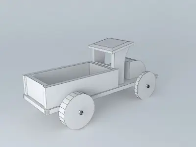 Toy truck 3D model
