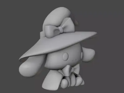 Halloween cinnamoroll 11 3D print model
