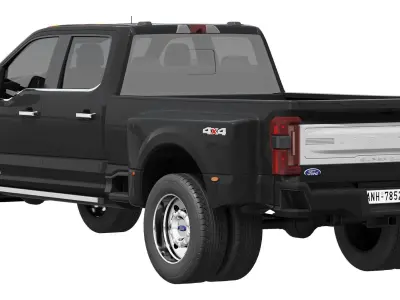 F-450 Super Duty Limited 2024 3D model