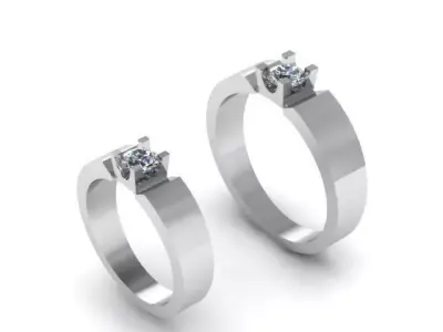 wedding band Free 3D print model get