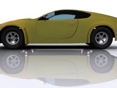 Car Model No 1 3D model