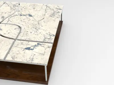 Loyu Coffee Table Low-poly 3D model